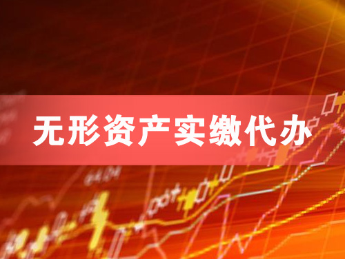 北流无形资产实缴资本代办